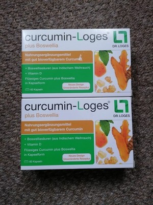 Curcumin - Loges plus Boswellia 2x 60 Kapseln