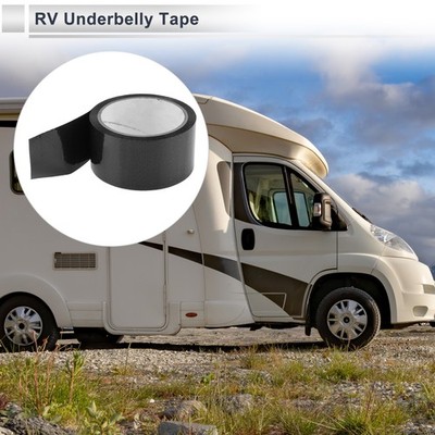 1 Roll Universal Underbelly Tape Waterproof 19.69ftx1.97'' Flex Belly Tape Black