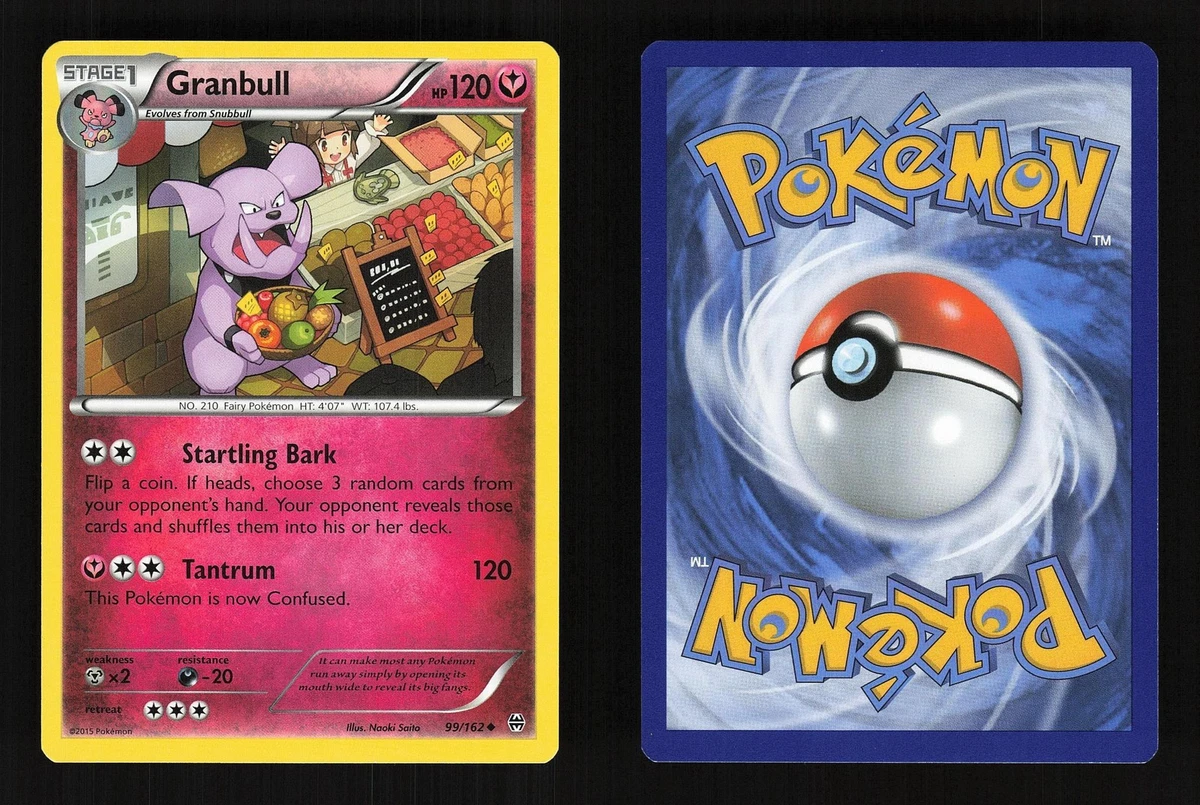 Granbull 99/162 BREAKthrough Uncommon - Pokemon Card NM