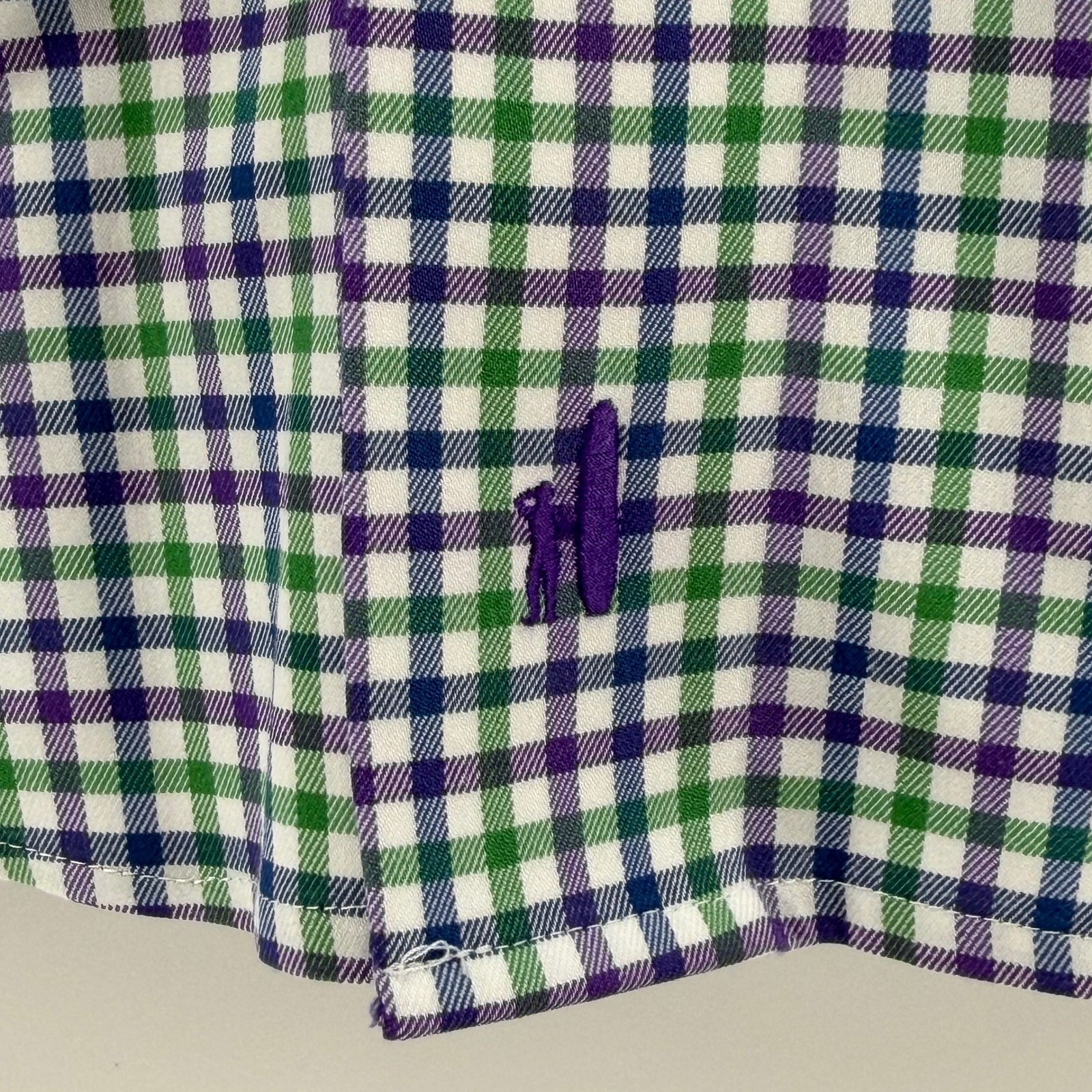 Johnnie O Prep Performance Gingham Button Down Sh… - image 4