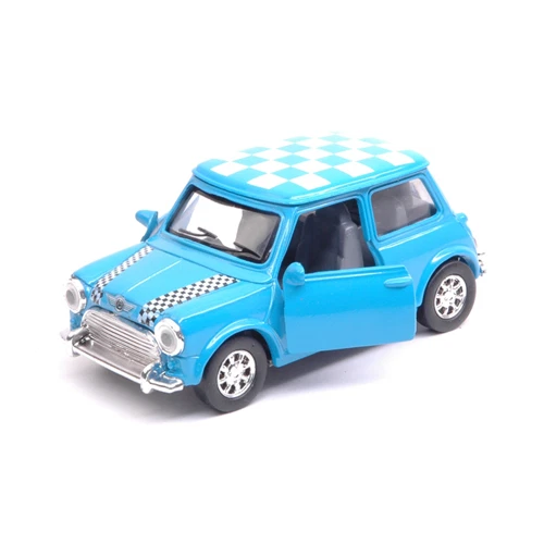 MINI COOPER 1959 LIGHT BLUE 1:32 New Ray Auto Stradali Modellino Nuovo - Immagine 3 di 3