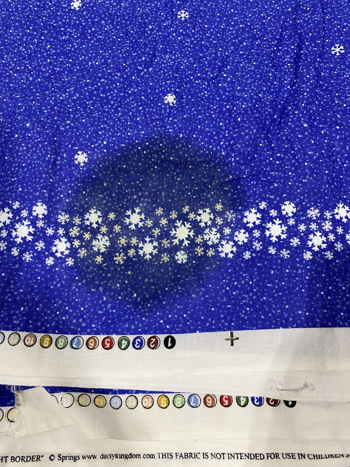 Daisy Kingdom Night Before Christmas Border Fabric Cotton 5.5 Yds READ