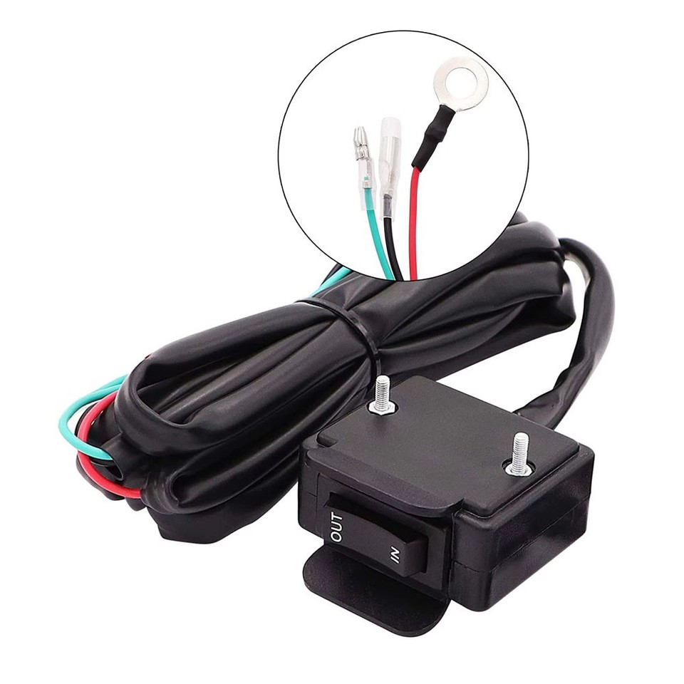Winch Rocker Switch for ATV UTV Polaris Sportsman RZR Warn Badlands ...