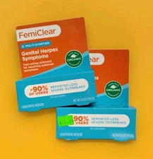 (2-Pack)🏵️FemiClear | Genital Herpes Symptoms | Multi-Sympton | EXP. 03/2026