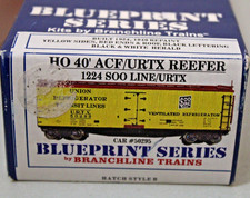 Blueprint By Branchline HO Kit 1224 40' ACF/URTX Reefer SOO Line/URTX #50295