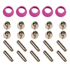 Plasmaschneider Verschlei&szlig;teile Set 25-tlg. AG-60 1,2mm Plasmabrenner Ersatzteil