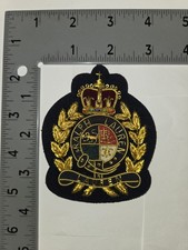 POLO RALPH LAUREN PATCHES PRE-OWNED RARE VINTAGE CROWN CREST SHIELD PATCH