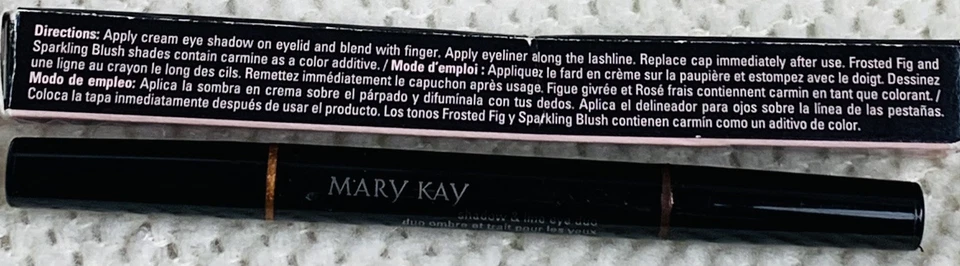 MARY KAY SHADOW & LINE EYE DUO BRUSHED COPPER DISCONTINUED - Image 2 of 4