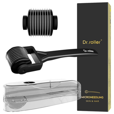 Derma Roller 1Mm, Bartroller Bartwuchs, Microneedling Derma Roller Für Haare Ges