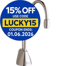 InSinkErator GN1100 Boiling Hot Water Kitchen Tap Only Chrome Single Lever 44317