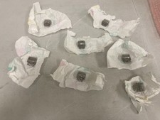 Lot of 7 Burroughs B-5998 Nixie tubes