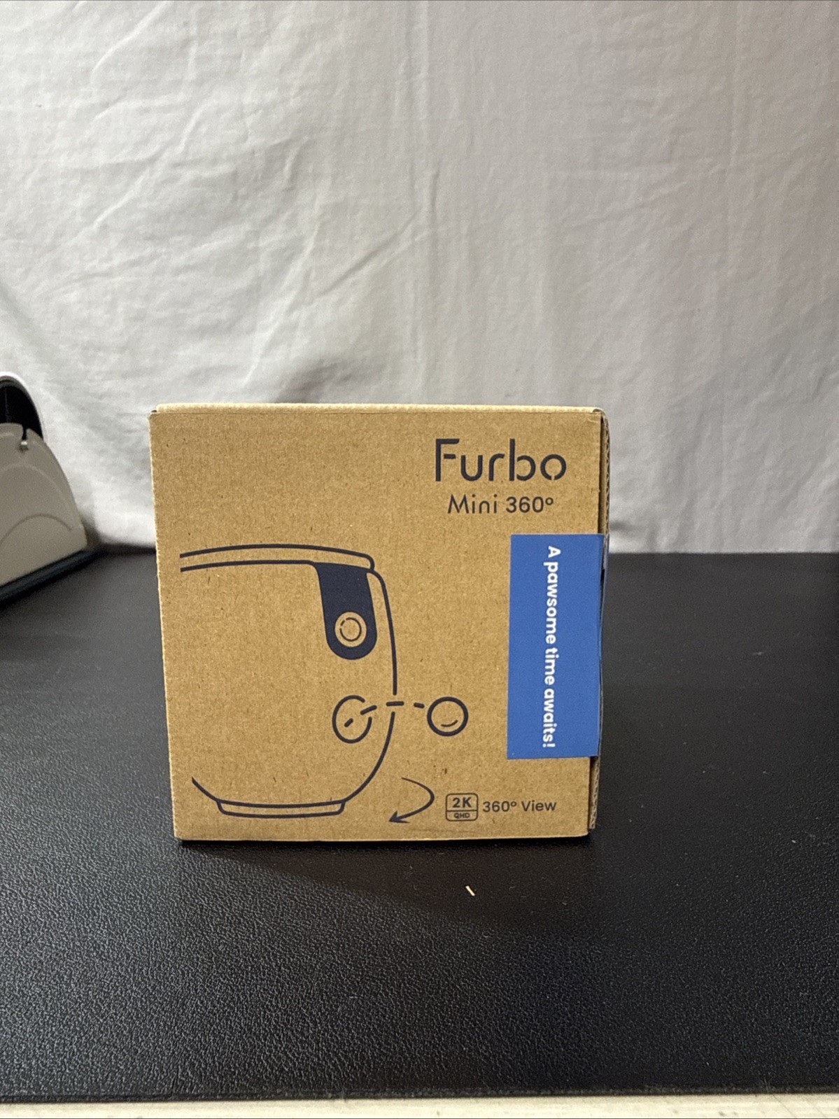 Furbo Mini 360° [Subscription Required] New 2K QHD Pet Camera - Unlock White-image