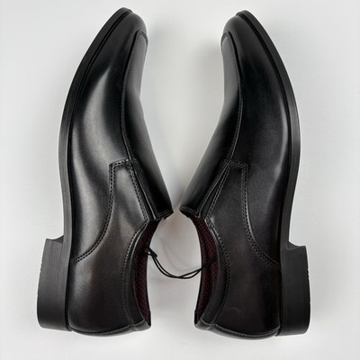 Perry Ellis Portfolio Shoes Mens 11.5 Black Ultra Foam Dress Shoes