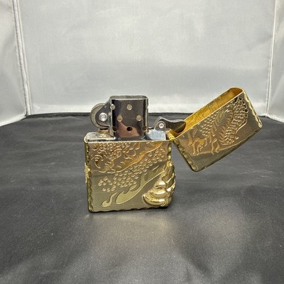 ZIPPO JAPAN LIGHTER GOLD DRAGON WRAP LIMITED EDITION 2010 | eBay