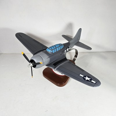 #ad Pacific Aircraft Douglas SBD Dauntless 1 28 Scale Mahogany Desk Model $265.00