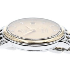 OMEGA DE VILLE 413.20.37.20.58.001 37mm SS/YG Gold Dial Automatic Date #C389 6