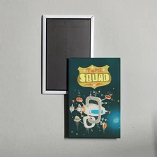 Time Squad Mini TV Show Poster Fridge Locker Magnet