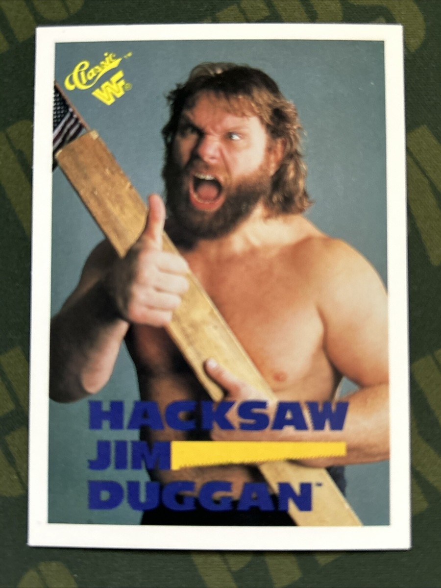 1990 Classic WWF Superstarz #9 Hacksaw Jim Duggan | eBay