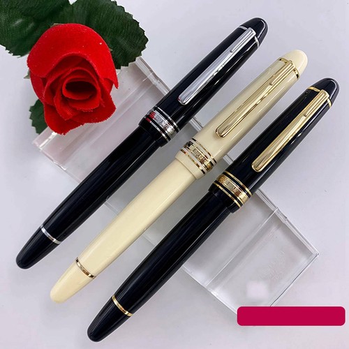 Penna stilografica Wing Sung 628 resina vite tipo F pennino 0,5 mm scritta regalo 2021 nuova - Foto 8 di 11