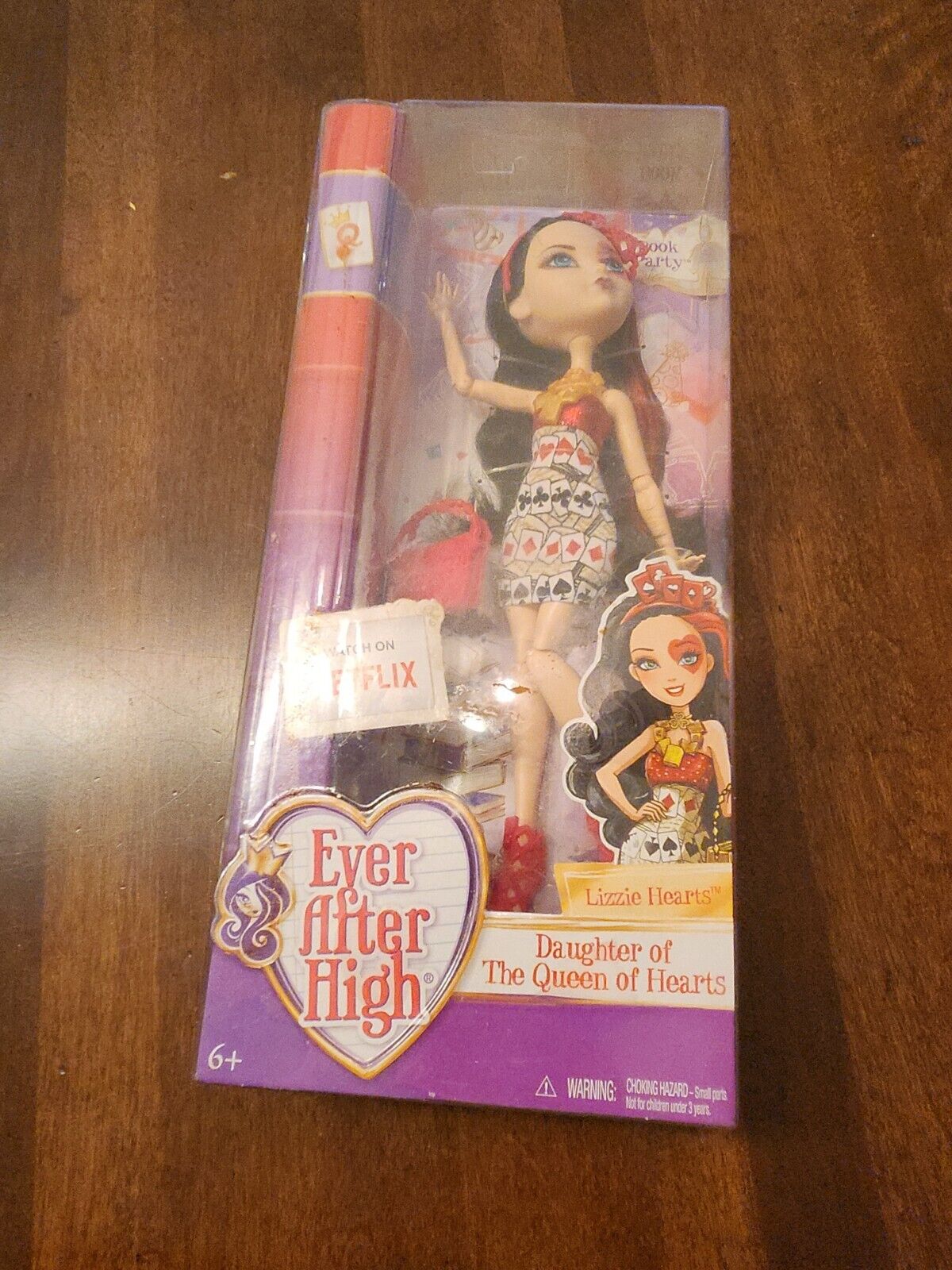 Ever After High Lizzie Hearts, Brinquedo Mattel Usado 67873972