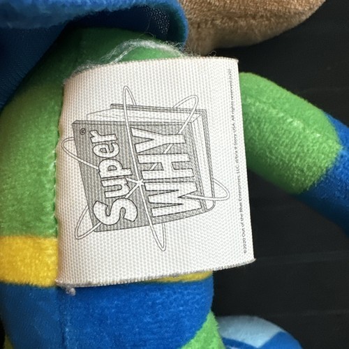 Super Why Wyatt Plush Toy Doll Officially Licensed 10" Soft Mighty Mojo - Picture 5 of 5