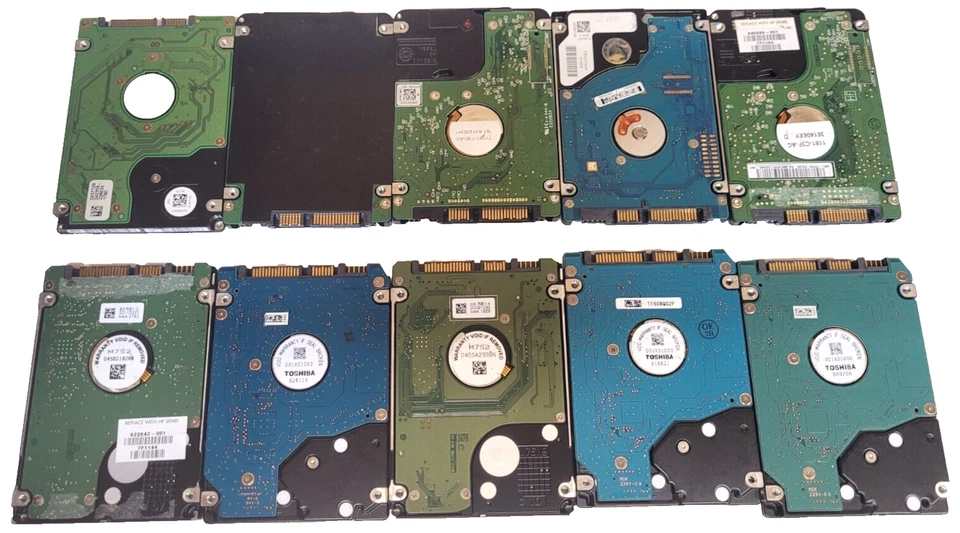 Laptop 2.5" HDD Job Lot Of 10 500GB HDDs - Image 2 of 3