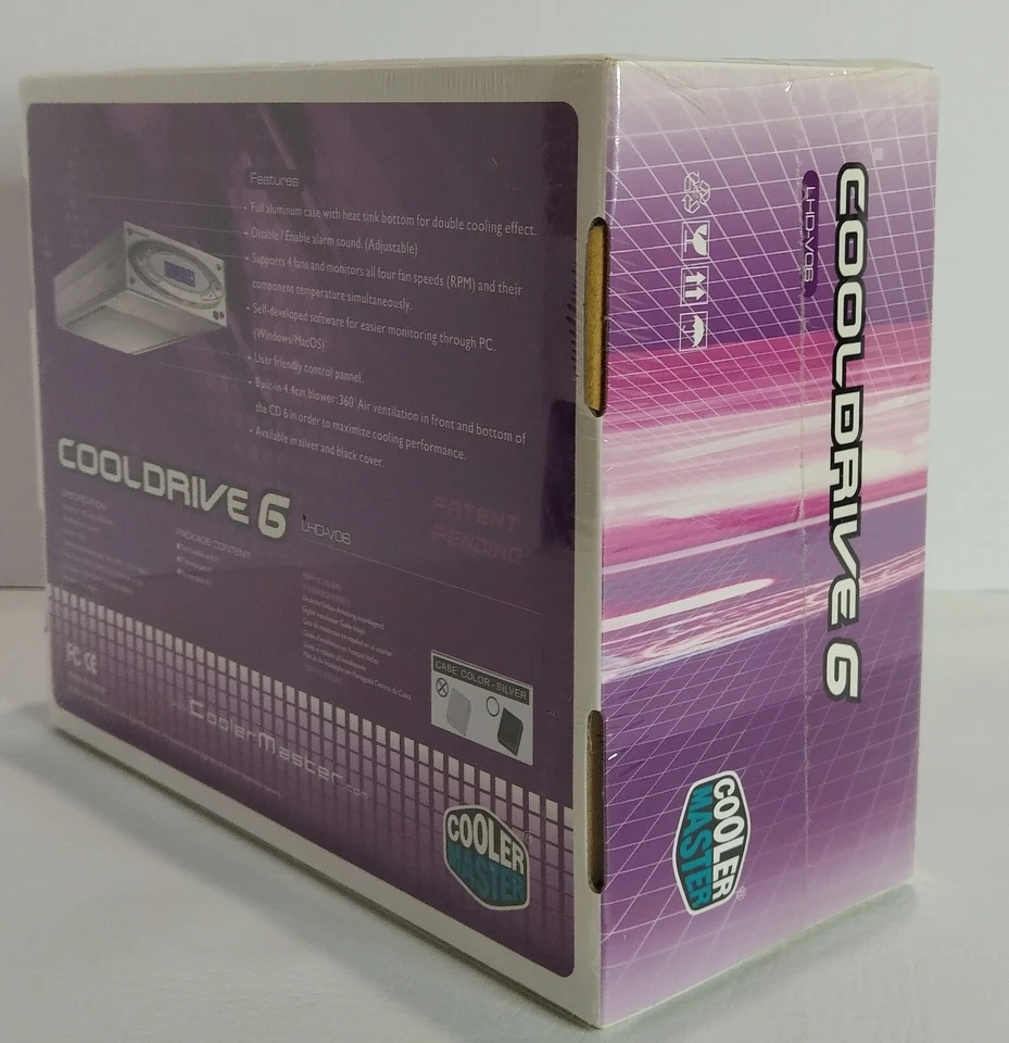 CoolDrive 6 Cooler Master HDD Gabinete Aluminio Almacenamiento Bay Adaptador LHDv06 Foto 4 de 4