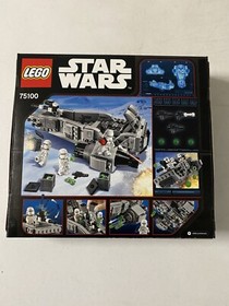 LEGO STAR WARS 75100 First Order SNOWSPEEDER -  Retired 2015 - Sealed Rare NEW 
