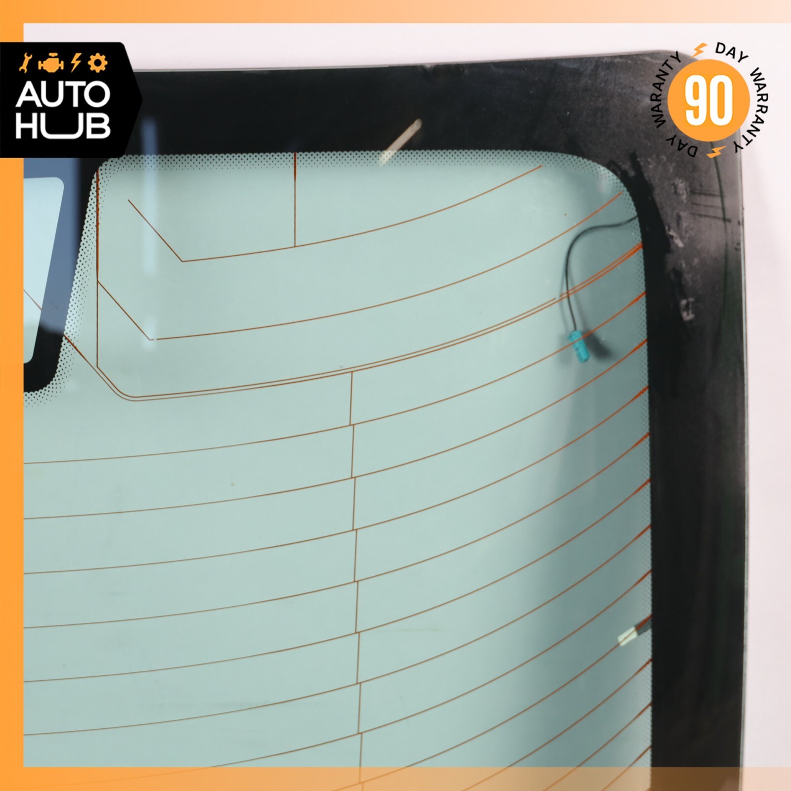 08-18 Maserati GranTurismo M145 Rear Windshield Wind Shield Back Glass OEM 70k