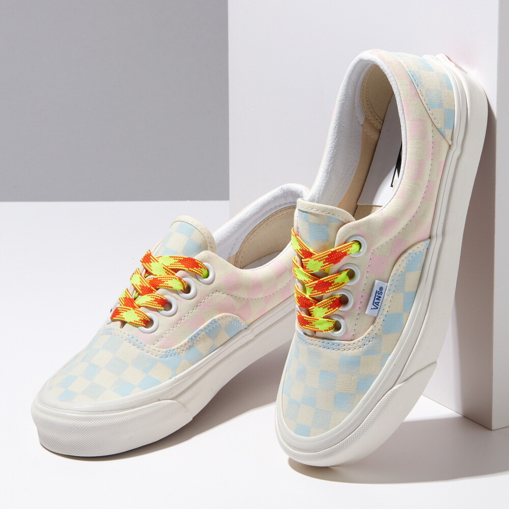 Vans Anaheim Factory OG Wash Checkerboard Era Skate Shoes 