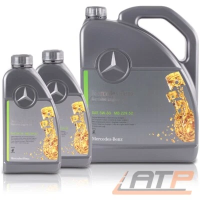 MERCEDES-BENZ 7 L ORIGINAL GENUINE ENGINE OIL FÜR MERCEDES BENZ 5W-30 MOTOR-ÖL MB 229.52