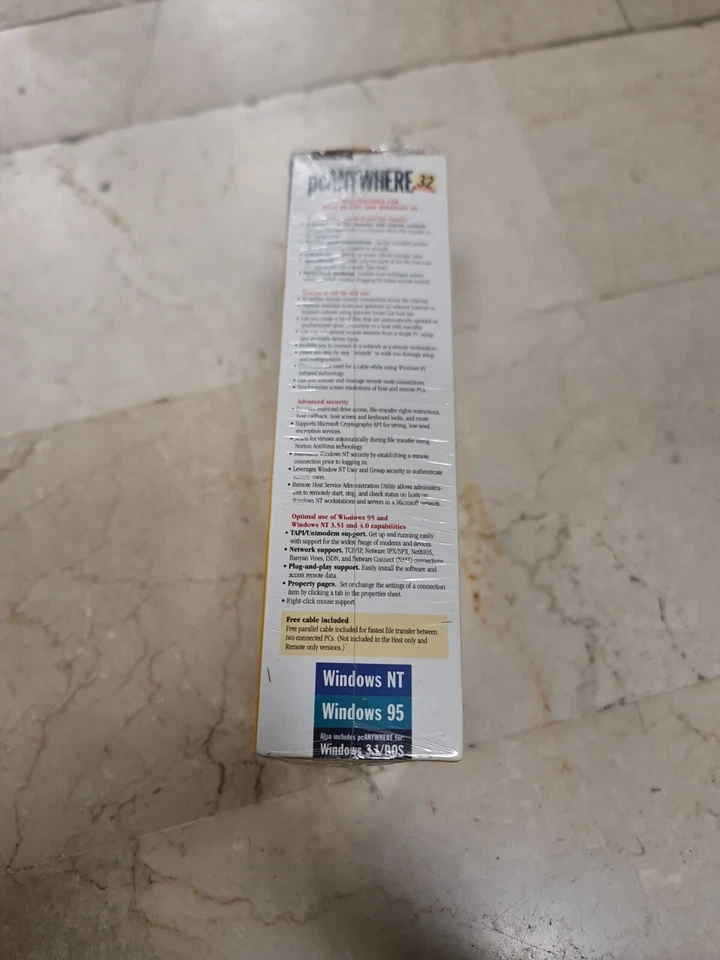 SYMANTEC: PC Anywhere 32 Version 8.0 Software Vintage Completo Di Cd E Manuali - Immagine 2 di 4