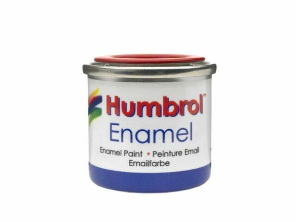 Humbrol Emaille-Farbe Nr. 27 (Sea Grey Matt) – 14 Ml Dose, Für Modellbau, Holz, Metall & Mehr