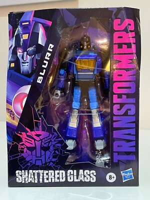 Transformers Generations Shattered Glass Deluxe Class Blurr, New Perth Ships