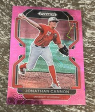 2022 Panini Prizm Draft Picks Pink Velocity Jonathan Cannon. Georgia Bulldogs🔥