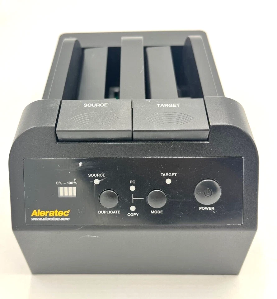 Aleratec 1:1 HDD Copy Dock USB3.0 USB 3.0 HDD Duplicator 350123 350123EU cords - Image 3 of 4