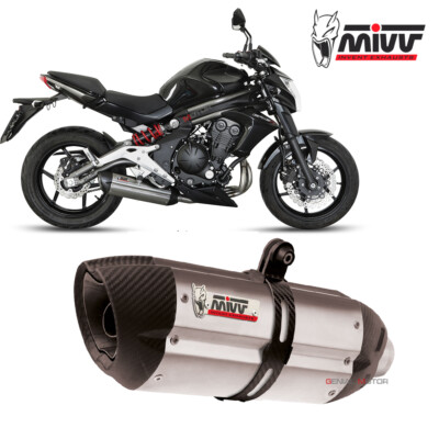 Mivv Complete Exhaust Suono Inox for KAWASAKI ER-6N F 2012 > 2016