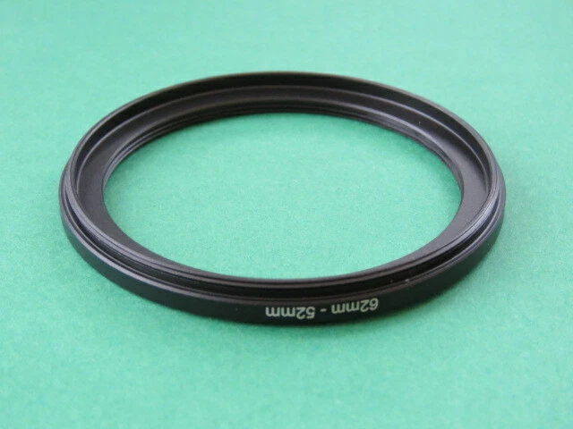 62mm-52mm Stepping Step Down Male-Female Lens Filter Ring Adapter 62mm-52mm - Image 2 of 2