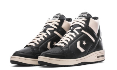 NEW Converse Weapon Black Ivory A04400C Larry Bird Boston Celtic
