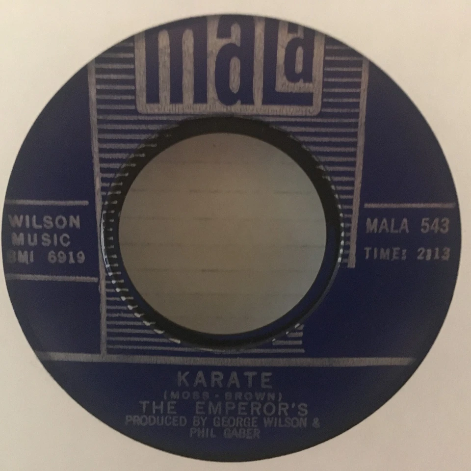 THE  EMPEROR,S      7"  VINYL  SINGLE ,   KARATE /  I,VE GOT TO HAVE HER Foto 2 de 2