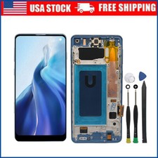 Blue TFT For Samsung S10 G973 LCD Display Touch Screen Digitizer Tool