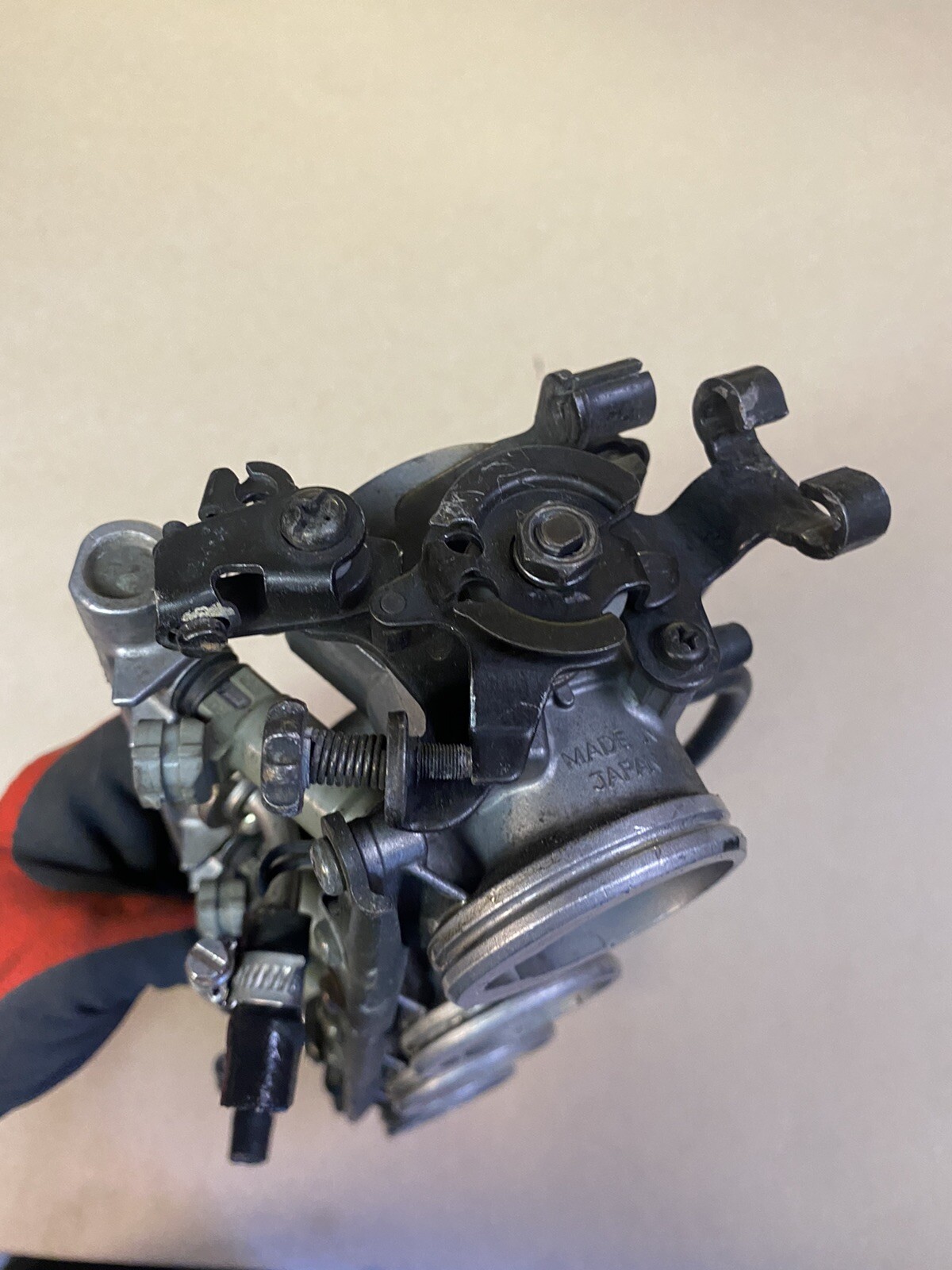 00 01 Kawasaki Ninja ZX12R ZX1200A FUEL INJECTION RACK THROTTLE BODIES