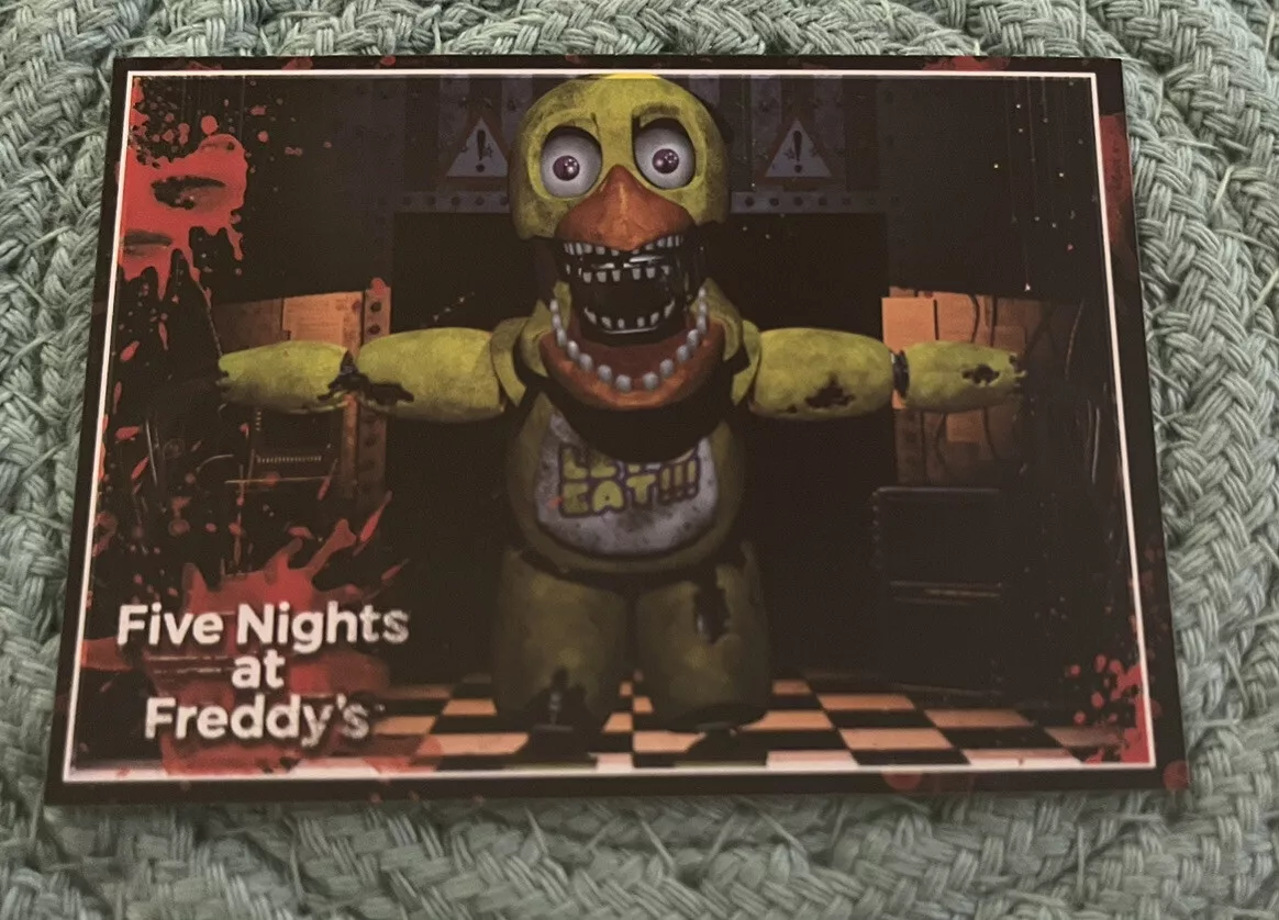 57 WITHERED CHICA IN OFFICE 2016 FNAF Five Nights at Freddy's trading card