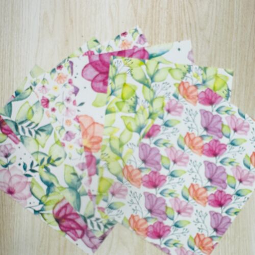 Stampin' Up! Delightful Floral Designer Series Paper Sampler 4 x 5.25" Pack