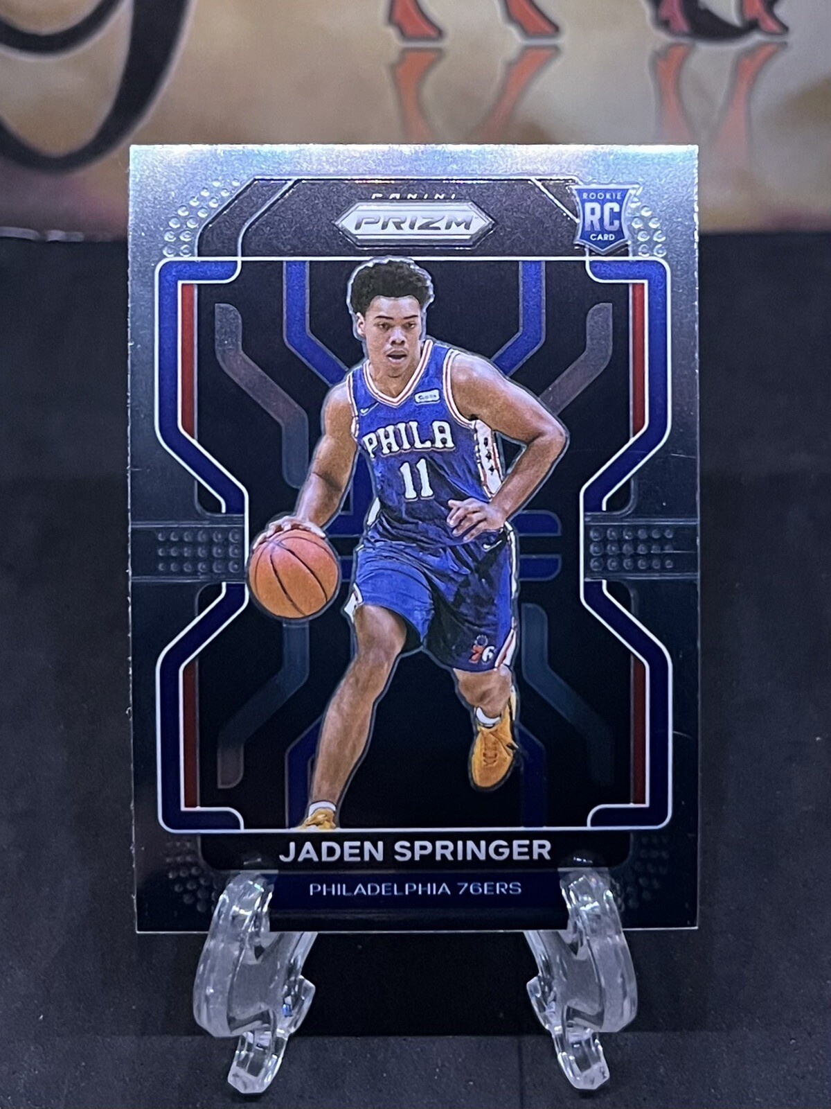 2021-22 Panini Prizm Jaden Springer RC #317 Philadelphia 76ers