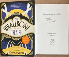 The Whalebone Theatre By Joanna Quinn Signed First Edition Sprayed Page Ends
