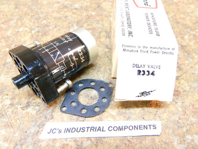 CLIPPARD  R334  2- Position, 3-3ay Valve, Fully Ported With Delay Flow Control