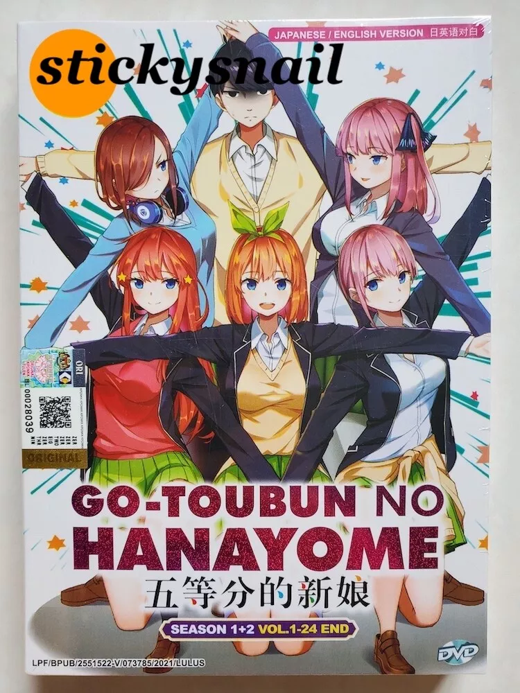 The Quintessential Quintuplets anime or gotoubun no hanayome is back a