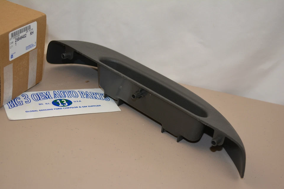 03-09 Chevrolet Kodiak GMC Topkick pasajero derecho panel puerta delantera reposabrazos nuevo OEM Foto 2 de 3