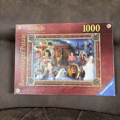 RARE Ravensburger Narnia 1000pc Puzzle - The Lion, The Witch, And The Wardrobe